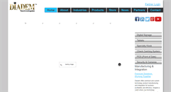 Desktop Screenshot of diademtechnologies.com